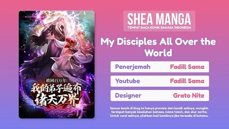 My Disciples All Over The World Chapter 78 Gambar 1