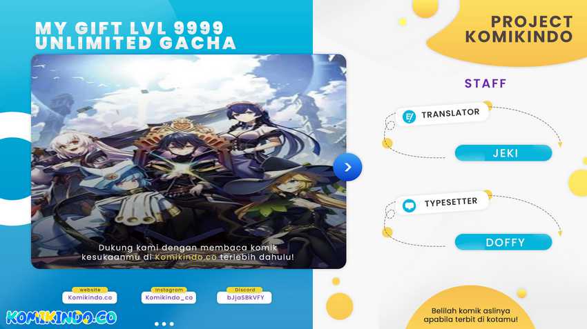 My Gift LVL 9999 Unlimited Gacha Chapter 126 Gambar 1