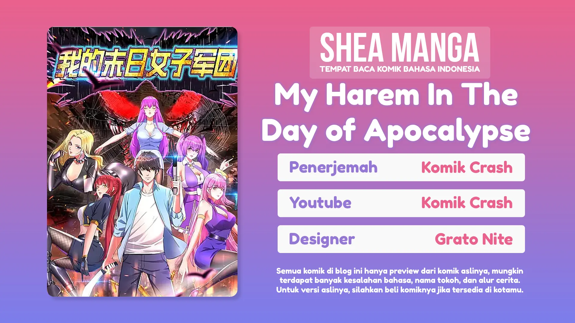 My Harem In The Day of Apocalypse Chapter 16 Gambar 1