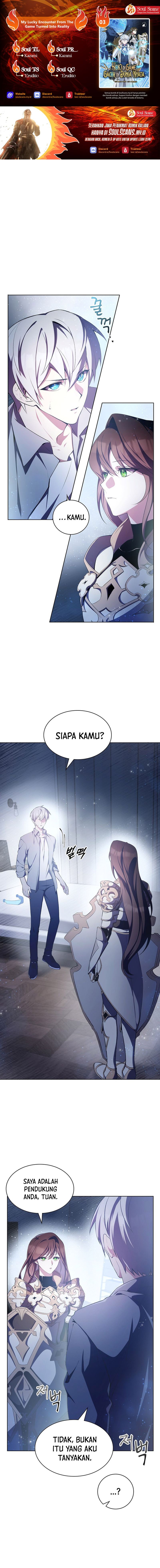 My Lucky Encounter From the Game Turned Into Reality Chapter 03 Gambar 1