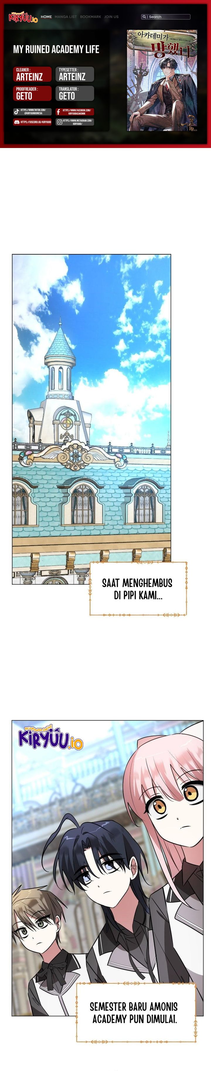 My Ruined Academy Chapter 44 Gambar 1