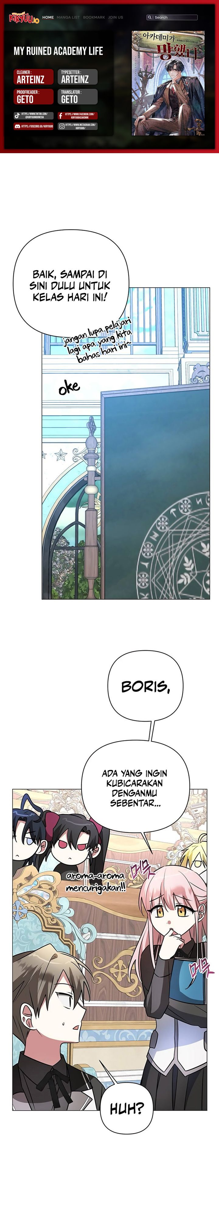 My Ruined Academy Chapter 49 Gambar 1