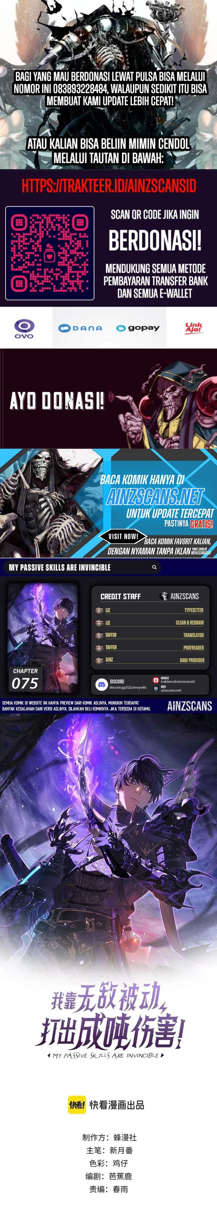 My Unbeatable Passive Skill Lets Me Deal Massive Damage! Chapter 75 Gambar 1