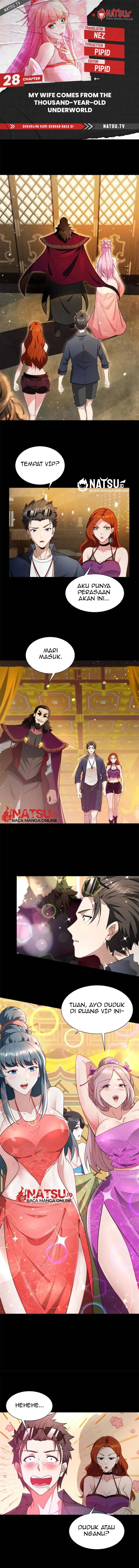 My Wife Comes From the Thousand-Year-Old Underworld Chapter 28 Gambar 1