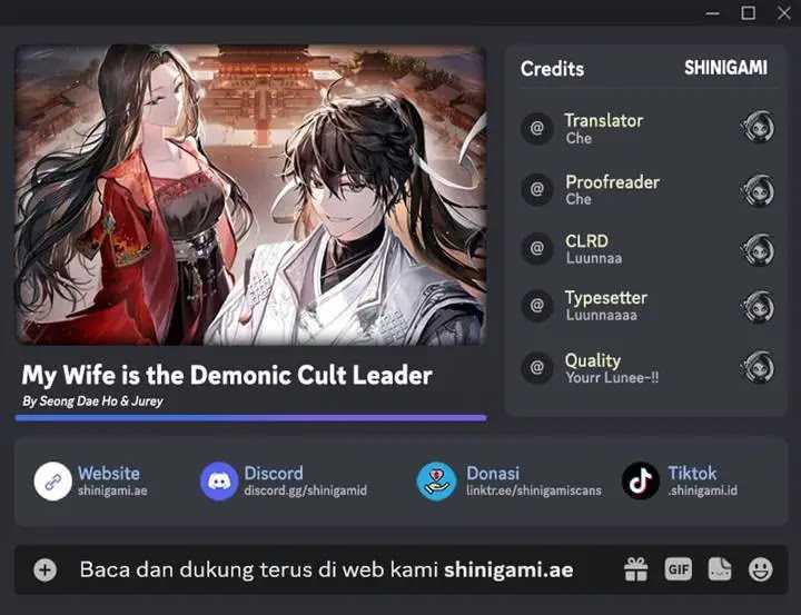 My Wife Is The Demonic Cult Leader Chapter 06 Gambar 1