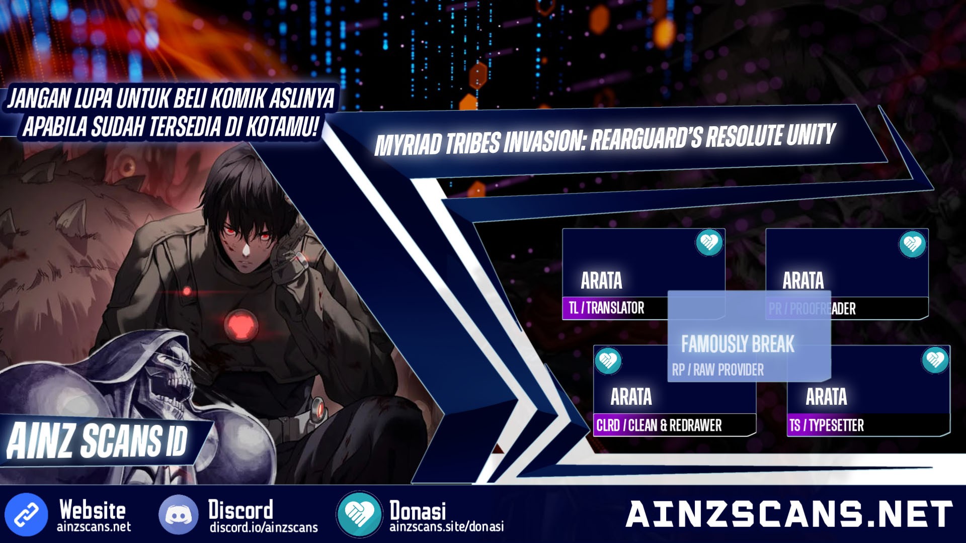 Myriad Tribes Invasion: Rearguard’s Resolute Unity Chapter 46 Gambar 1