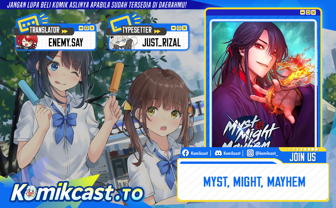 Myst, Might, Mayhem Chapter 99 Gambar 1