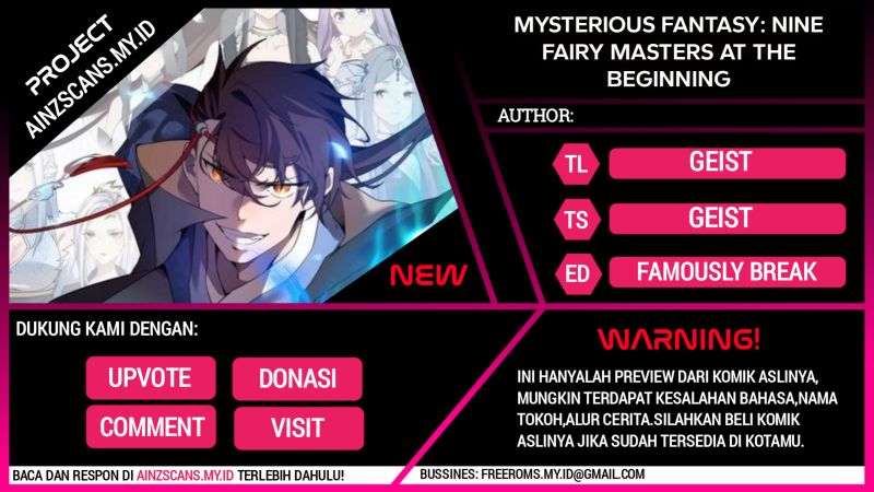 Mysterious Fantasy: Nine Fairy Masters at the Beginning Chapter 02 Gambar 1