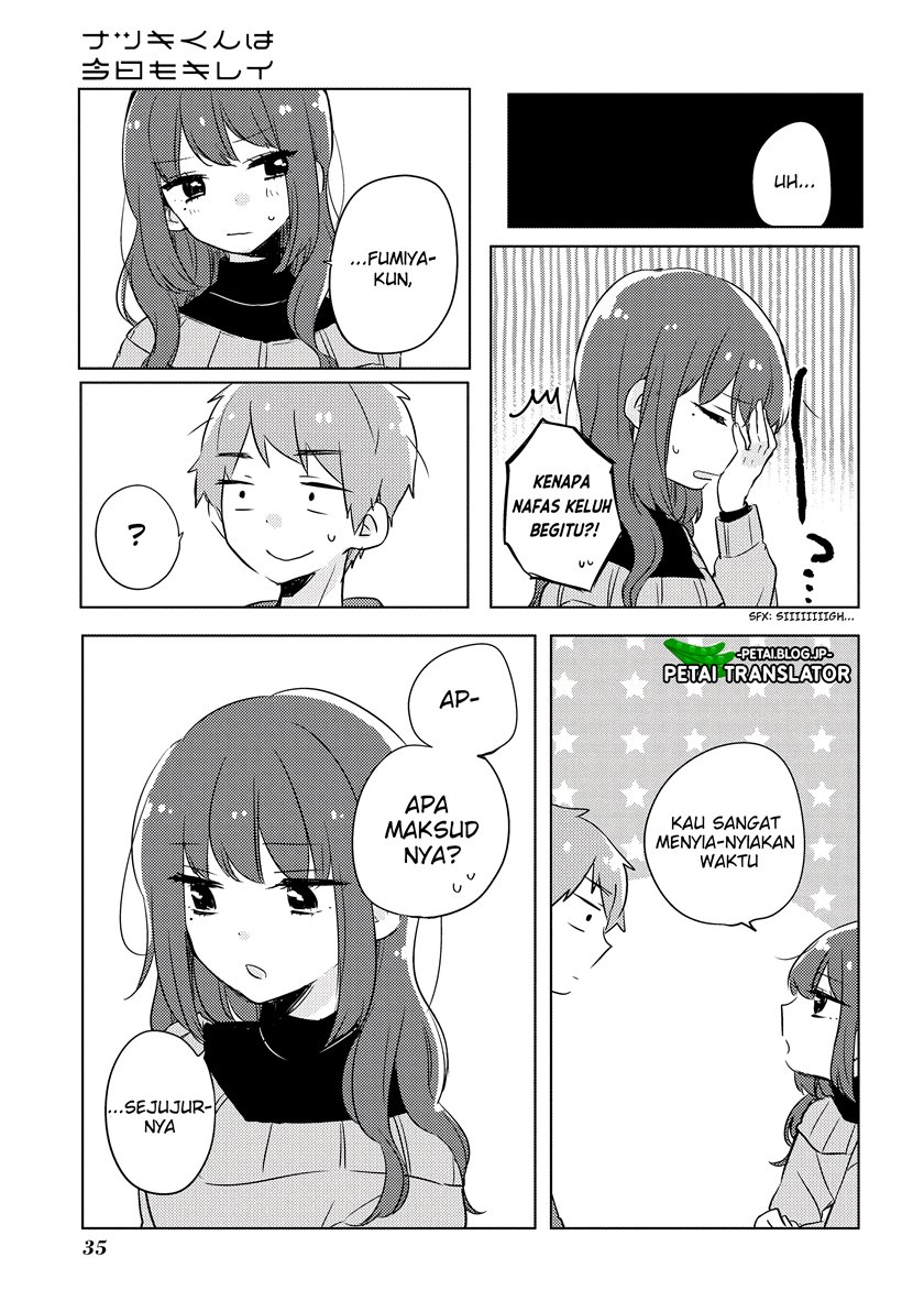 Natsuki-kun wa Kyou mo Kirei Chapter 04 Gambar 7