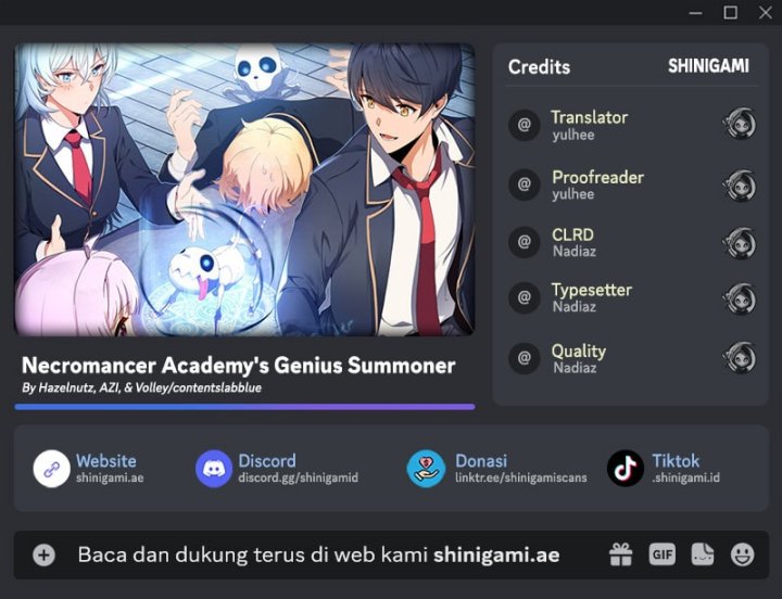 Necromancer Academy’s Genius Summoner Chapter 166 Gambar 1