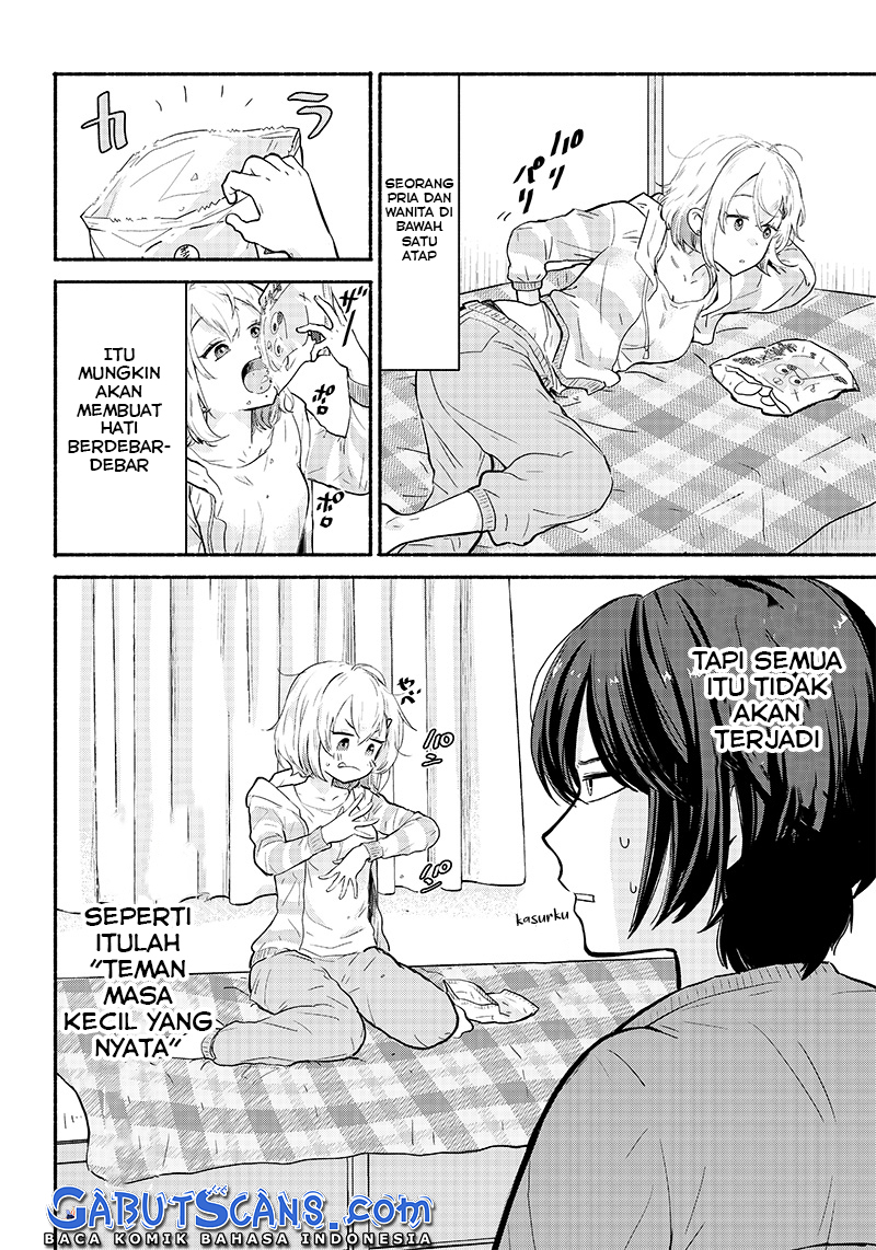 Nee, Mou Isso Tsukiacchau? Osananajimi No Bishoujo Ni Tanomarete, Camo Kareshi Hajimemashita Chapter 01.1 Gambar 9