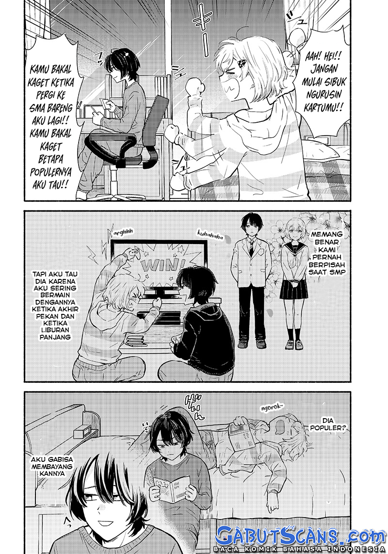 Nee, Mou Isso Tsukiacchau? Osananajimi No Bishoujo Ni Tanomarete, Camo Kareshi Hajimemashita Chapter 01.1 Gambar 11