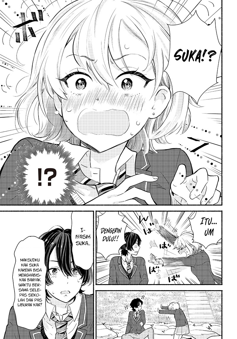 Nee, Mou Isso Tsukiacchau? Osananajimi No Bishoujo Ni Tanomarete, Camo Kareshi Hajimemashita Chapter 01.2 Gambar 20
