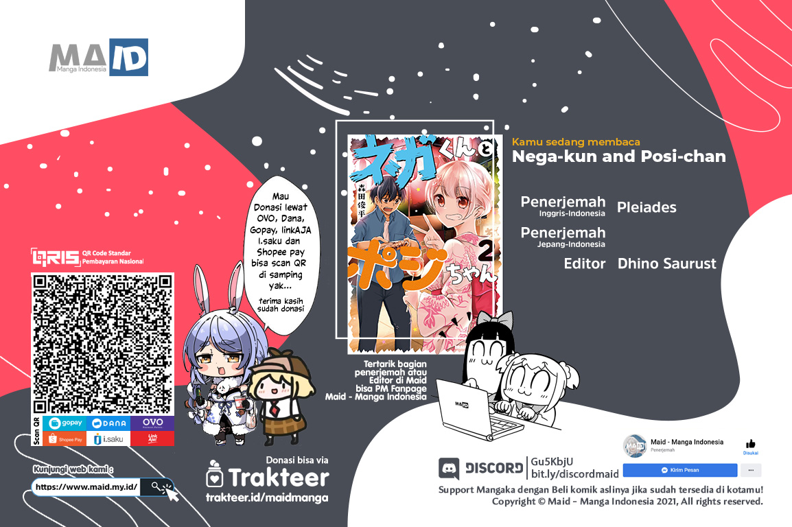 Nega-kun and Posi-chan Chapter 17 Gambar 1
