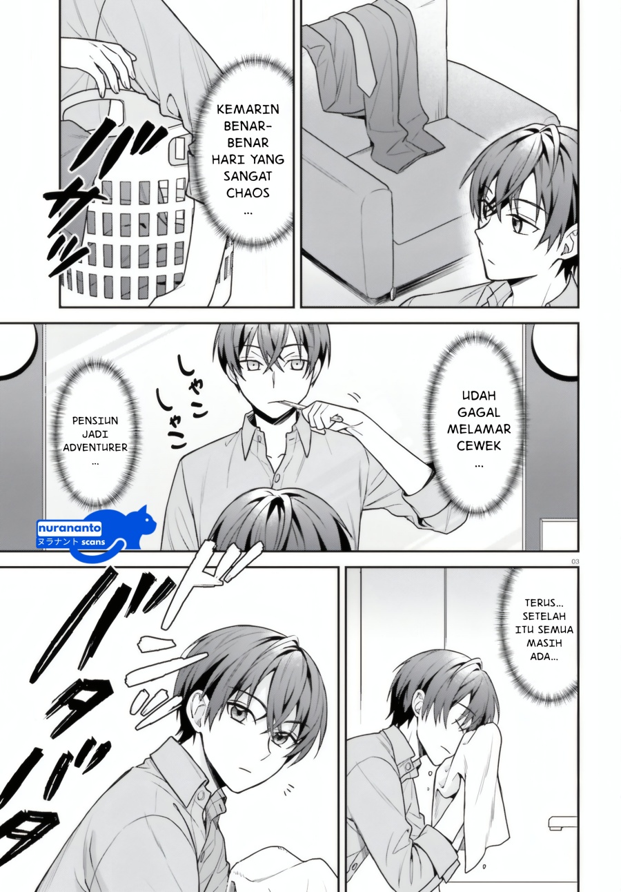 Negatte mo Nai Tsuihou Go kara no Slow Life? Intai Shita Hazu ga Nariyuki de Bishoujo Gal no Shishou ni Nattara Naze ka Mechakucha Natsukareta Chapter 04 Gambar 4