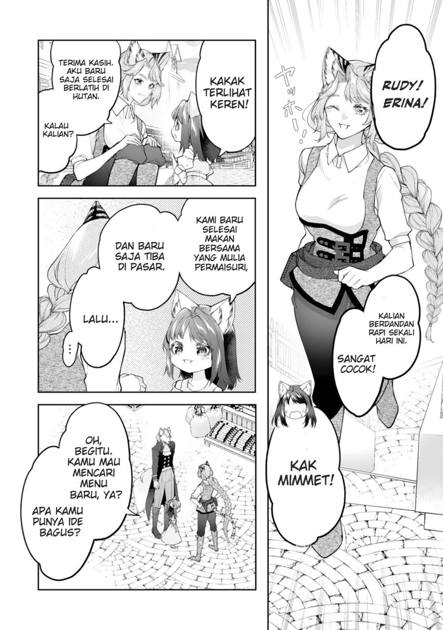 Neko Neko Youjo no Aijou Gohan ~Isekai de Mofumofu-tachi ni Ryouri wo Tsukurimasu!~ Chapter 14 Gambar 23