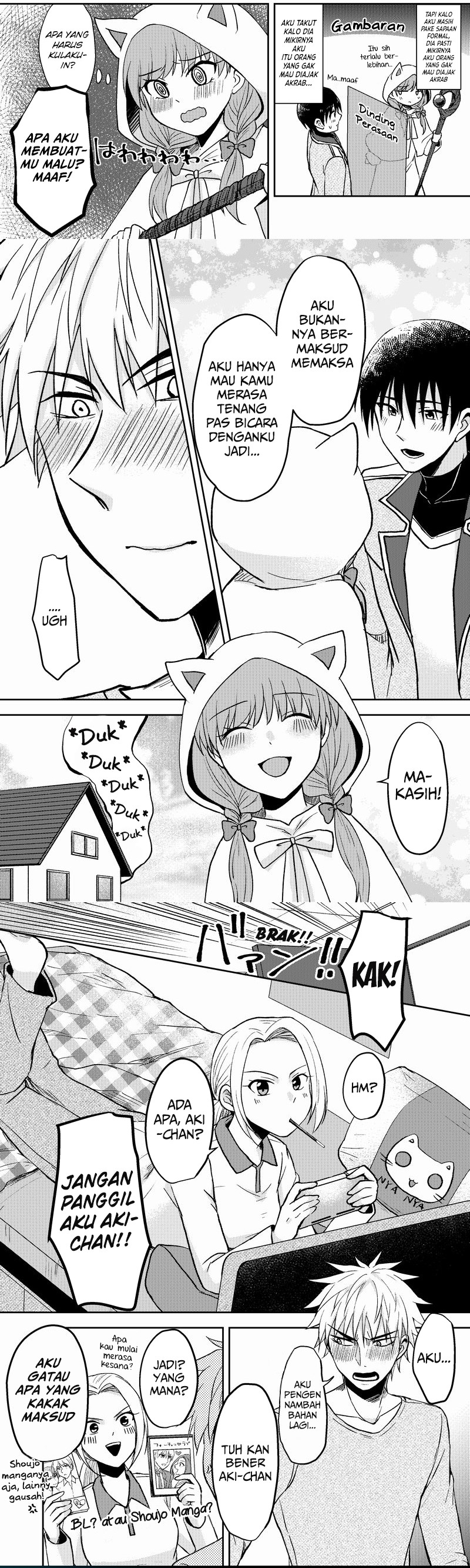 Netoge no Seibetsu wa Daitai Mitame de Damasareru Chapter 05 Gambar 3