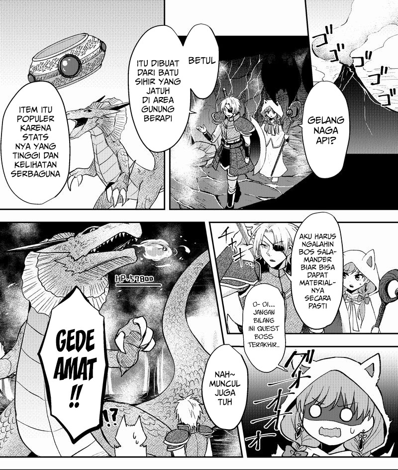 Netoge no Seibetsu wa Daitai Mitame de Damasareru Chapter 08 Gambar 1