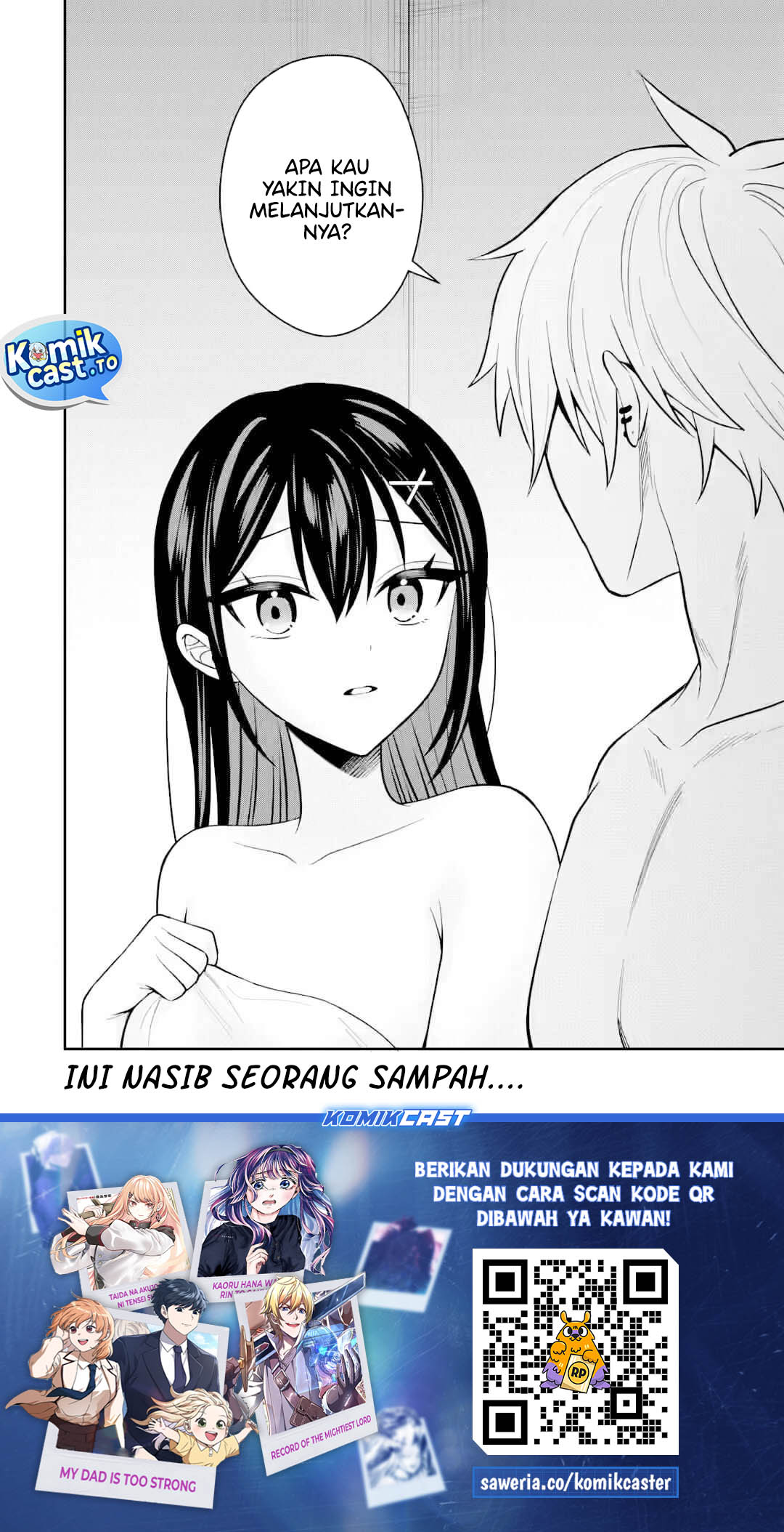 Netorare Manga no Kuzu Otoko ni Tensei Shita Hazu ga Heroine ga Yottekuru Ken Chapter 21 Gambar 34