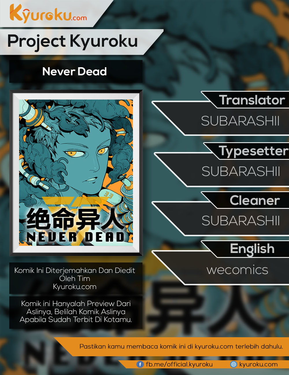 Never Dead Chapter 38 Gambar 1