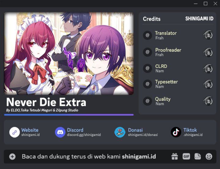 Never Die Extra Chapter 60 END Gambar 1