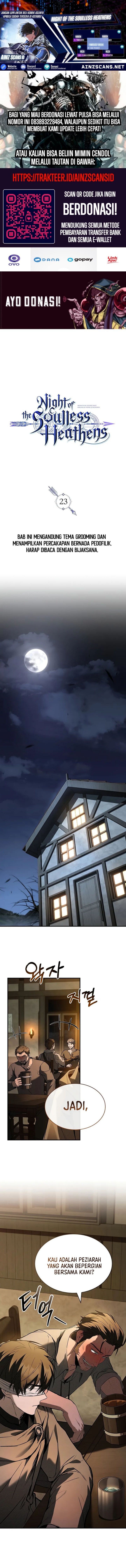 Night of the Soulless Heathens Chapter 23 Gambar 1