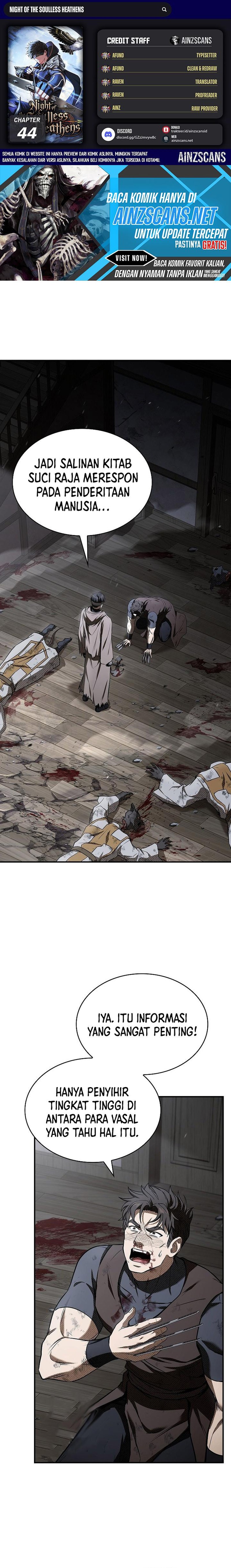 Night of the Soulless Heathens Chapter 44 Gambar 1