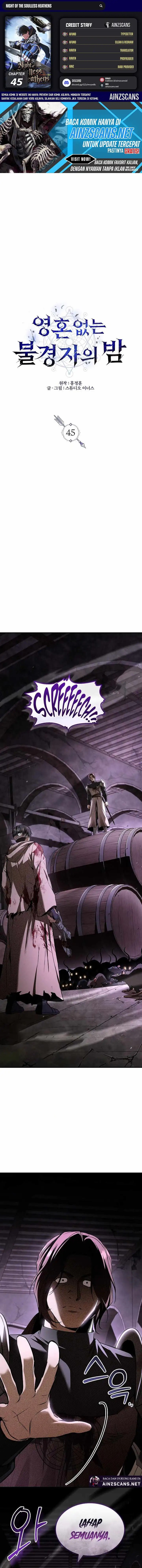 Night of the Soulless Heathens Chapter 45 Gambar 1