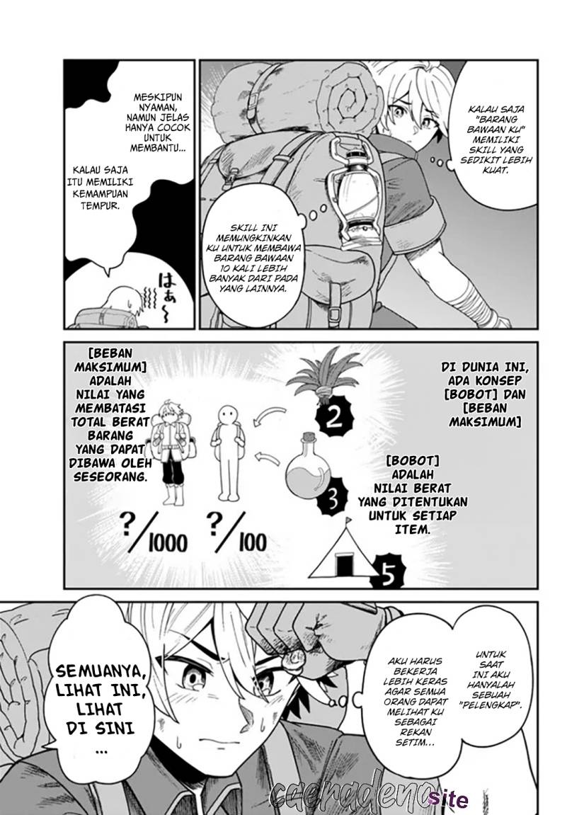 Nimotsu Mochi no Nousuji Musou Chapter 01 Gambar 12