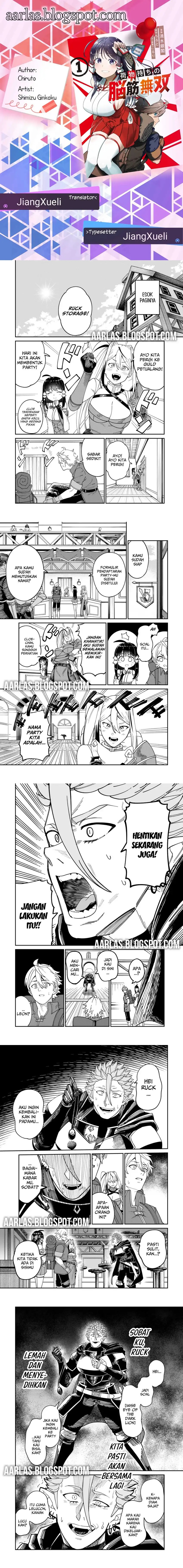 Nimotsu Mochi no Nousuji Musou Chapter 19.2 Gambar 1