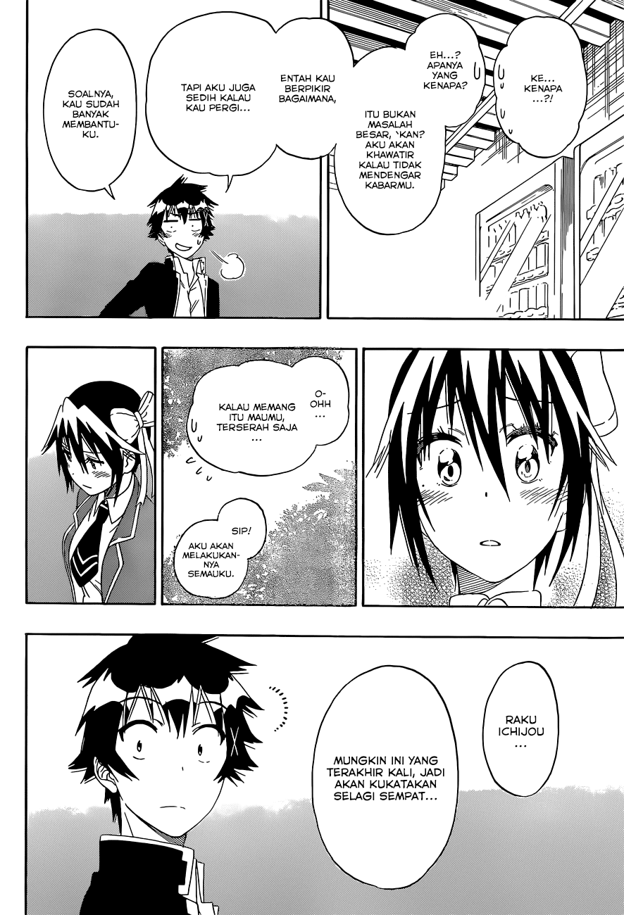 Nisekoi Chapter 158 Gambar 11
