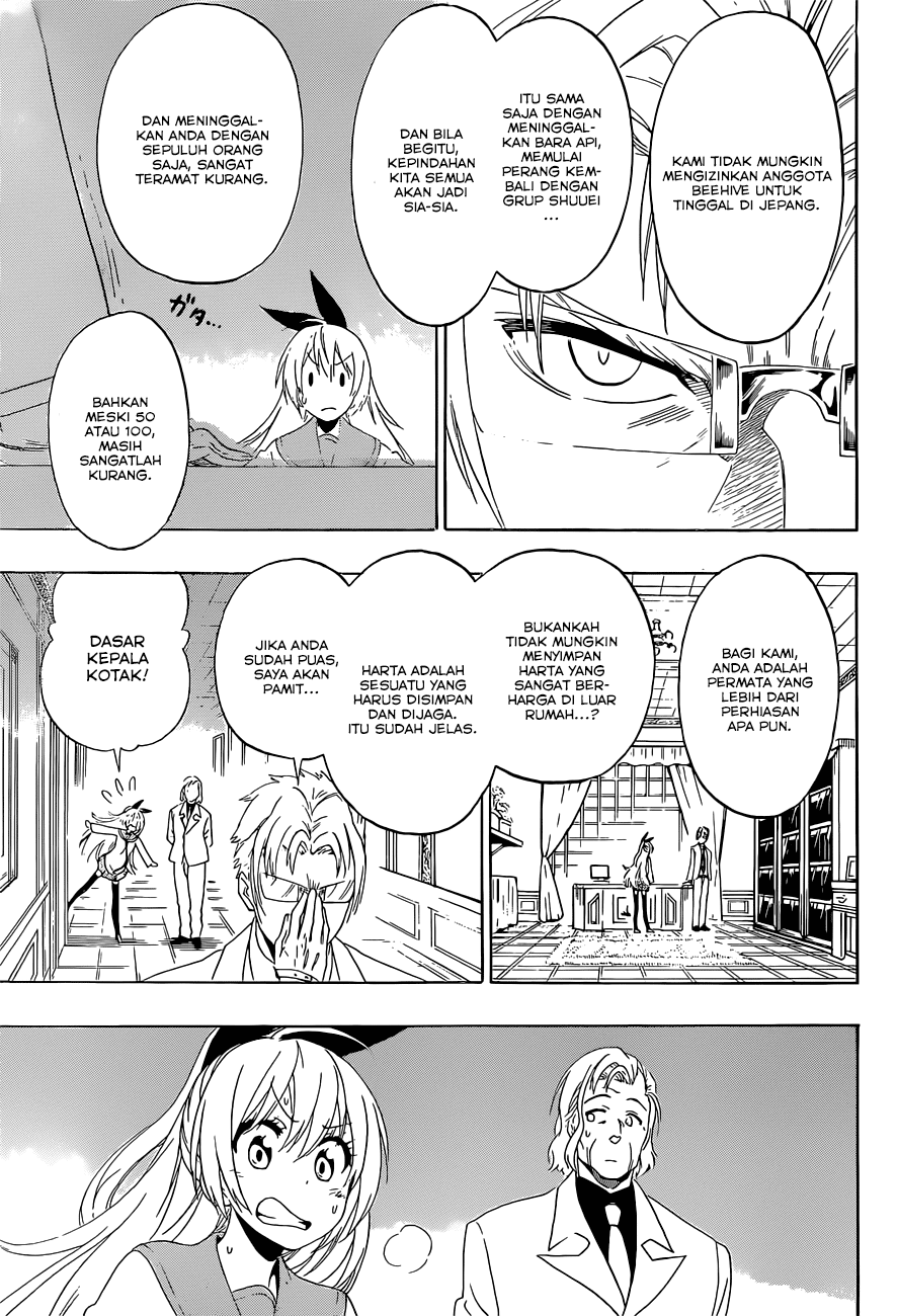 Nisekoi Chapter 158 Gambar 14