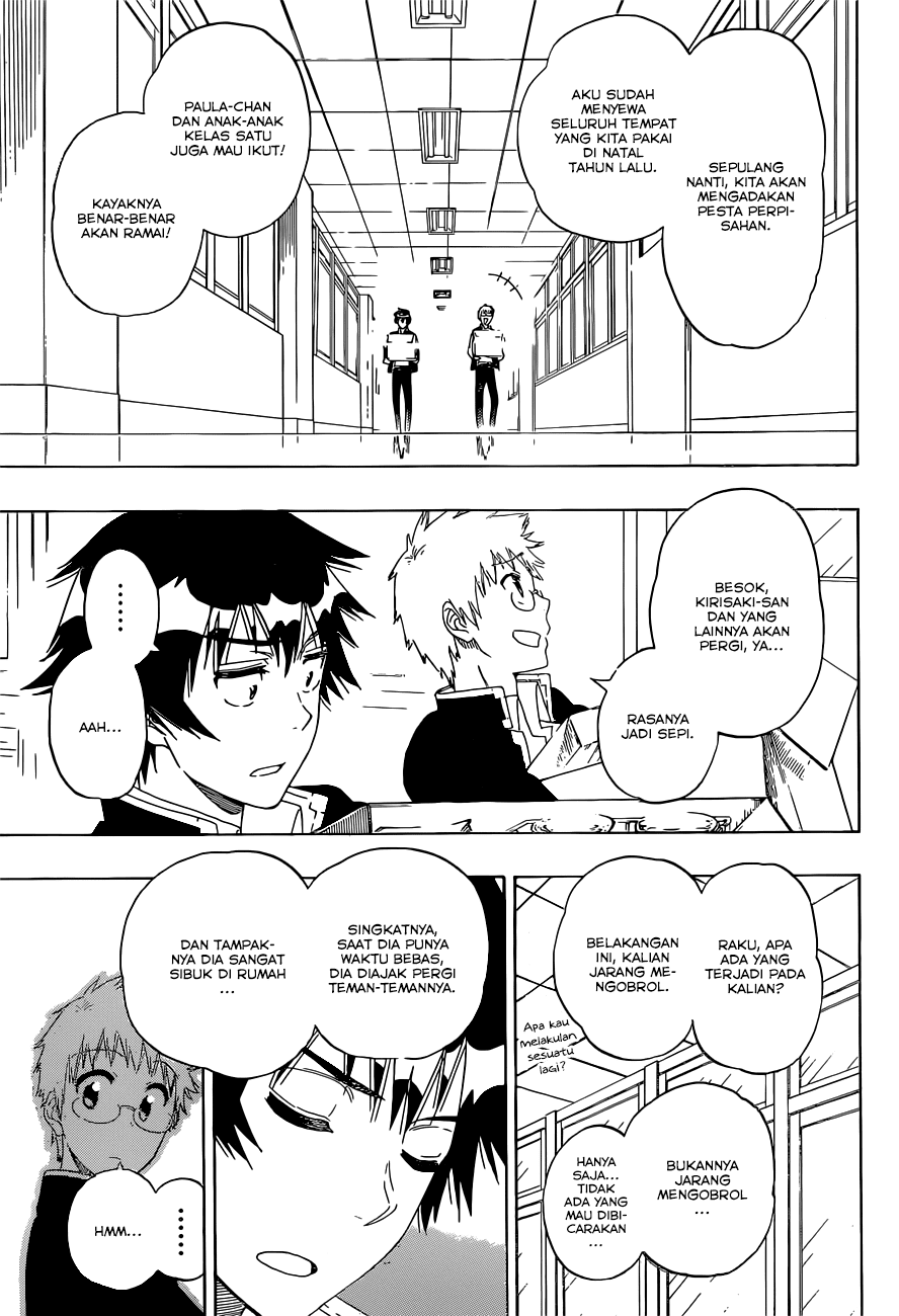 Nisekoi Chapter 158 Gambar 18