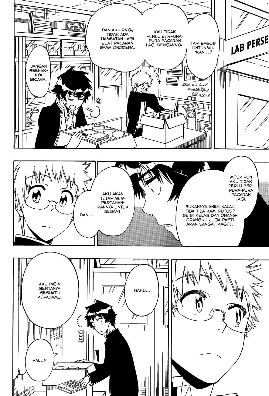 Nisekoi Chapter 158 Gambar 19