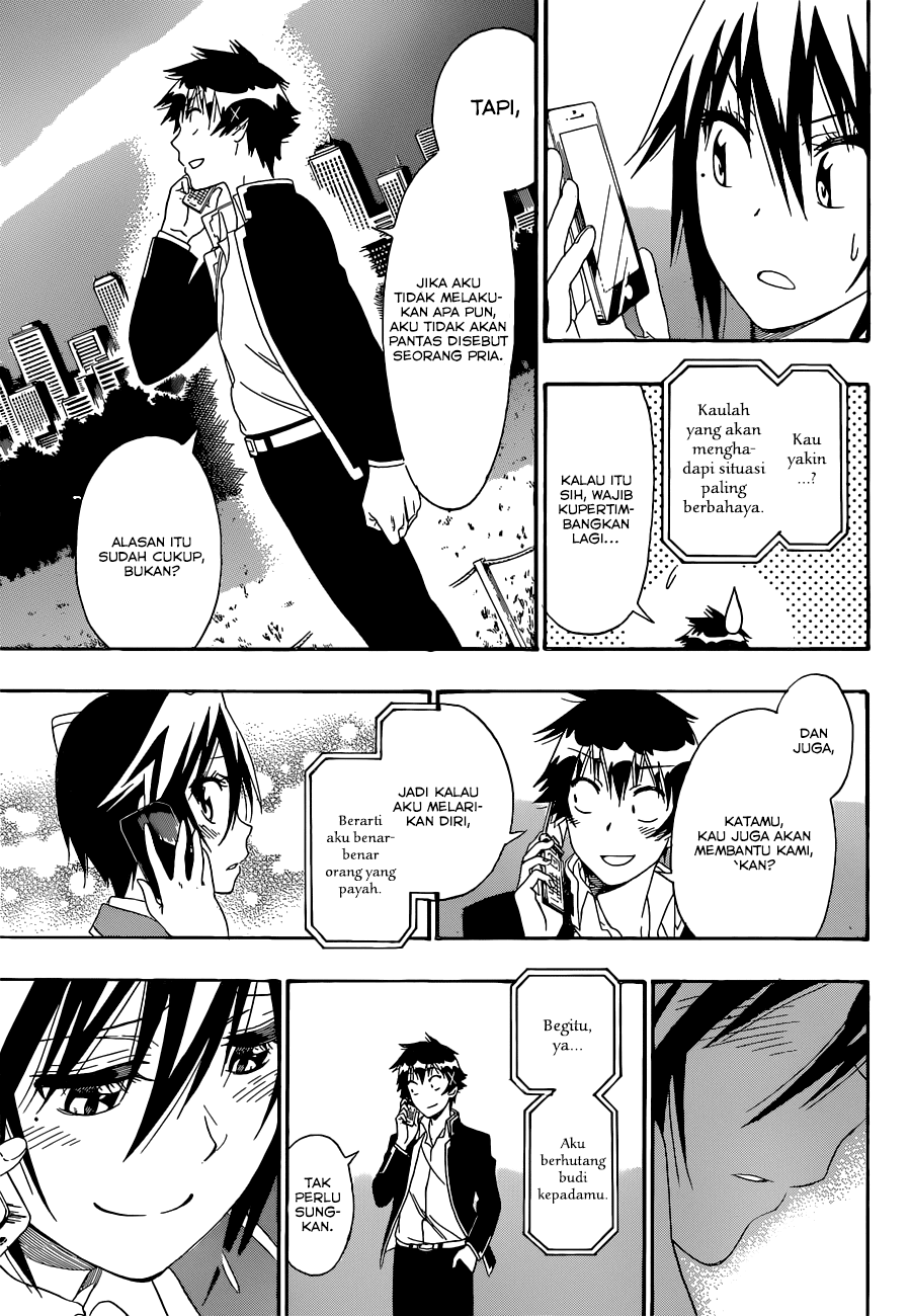 Nisekoi Chapter 161 Gambar 4