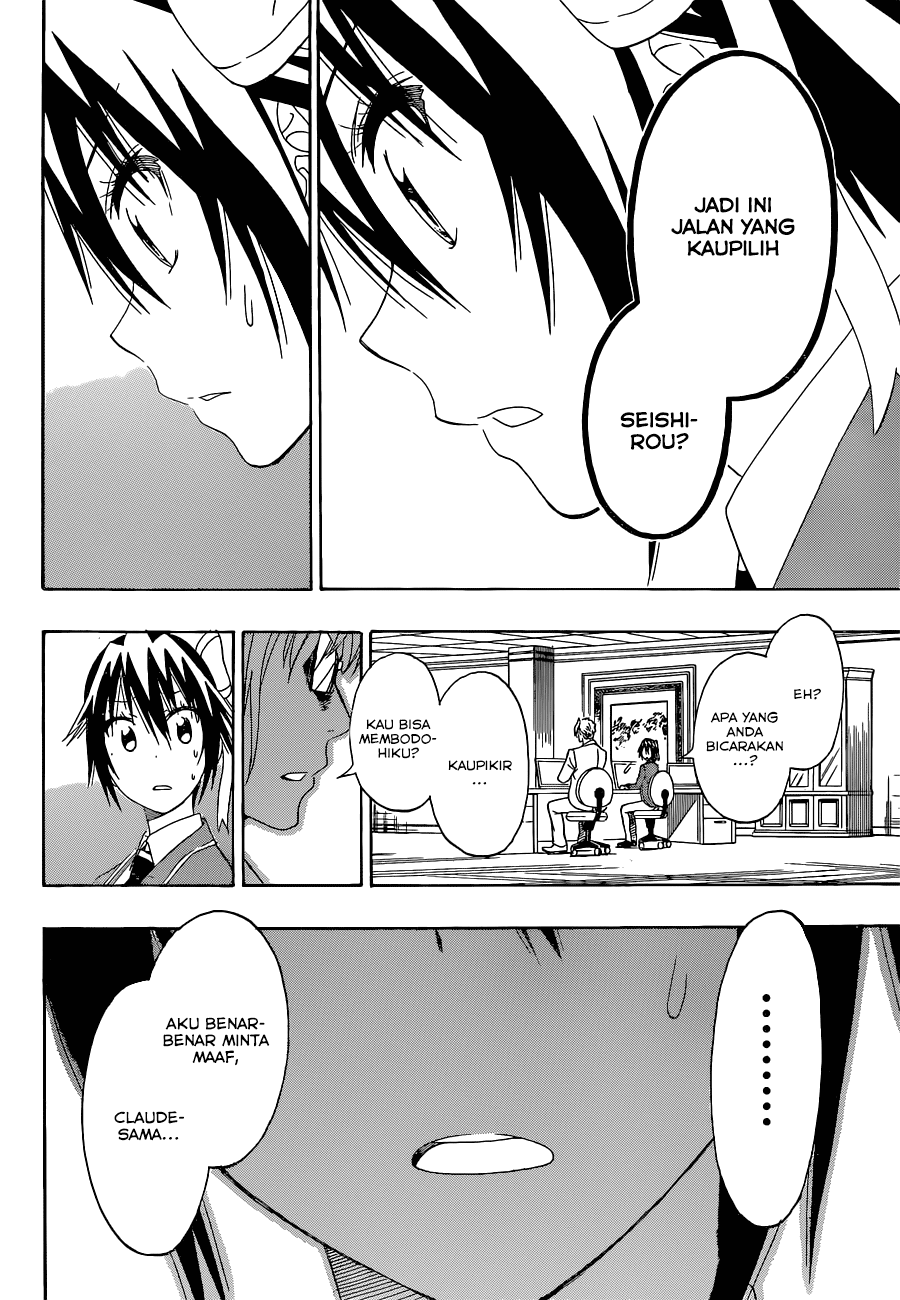 Nisekoi Chapter 161 Gambar 11