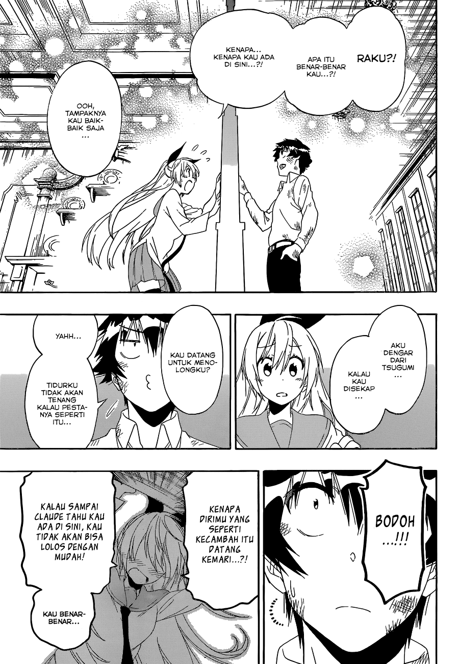 Nisekoi Chapter 161 Gambar 16