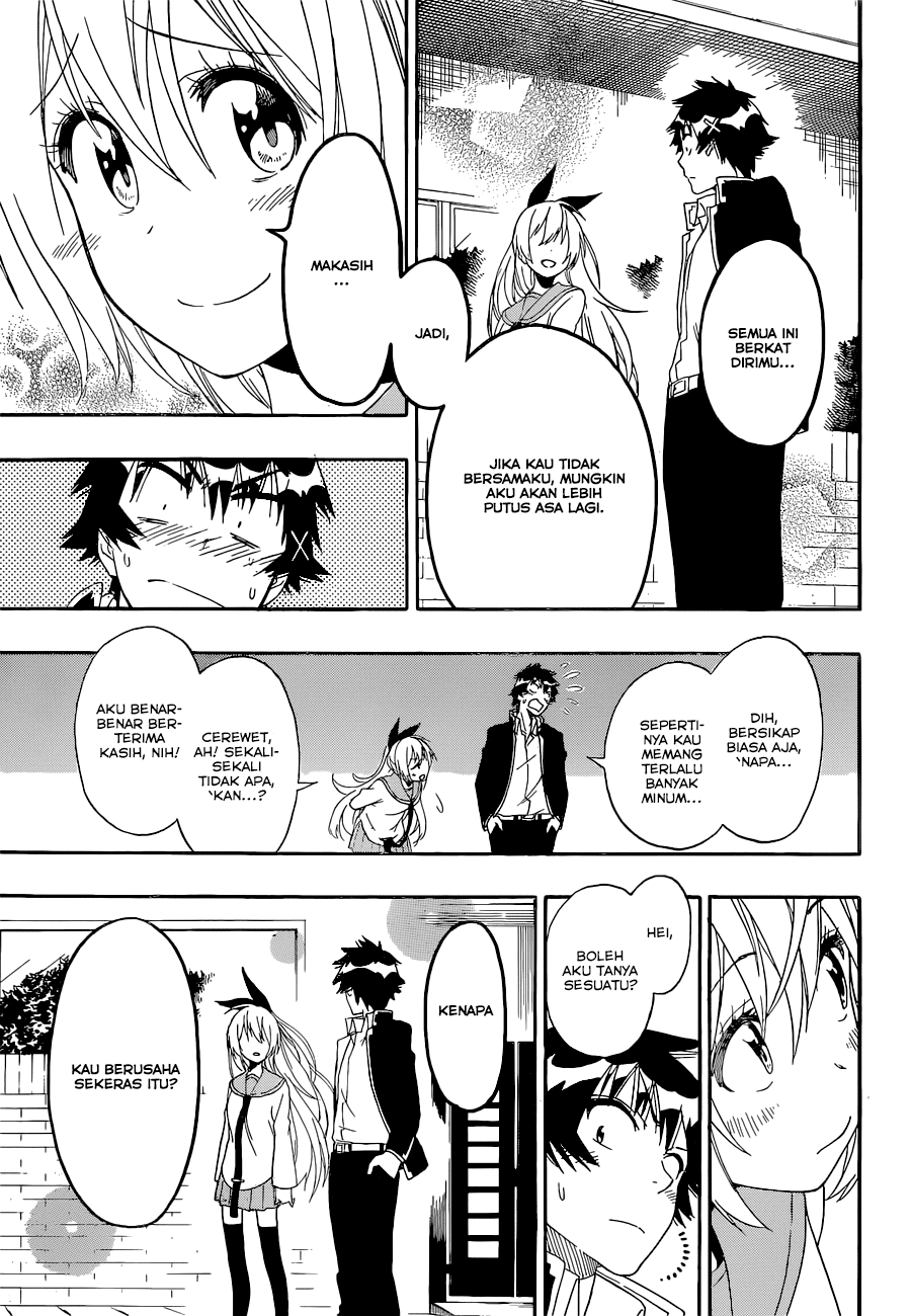 Nisekoi Chapter 162 Gambar 16