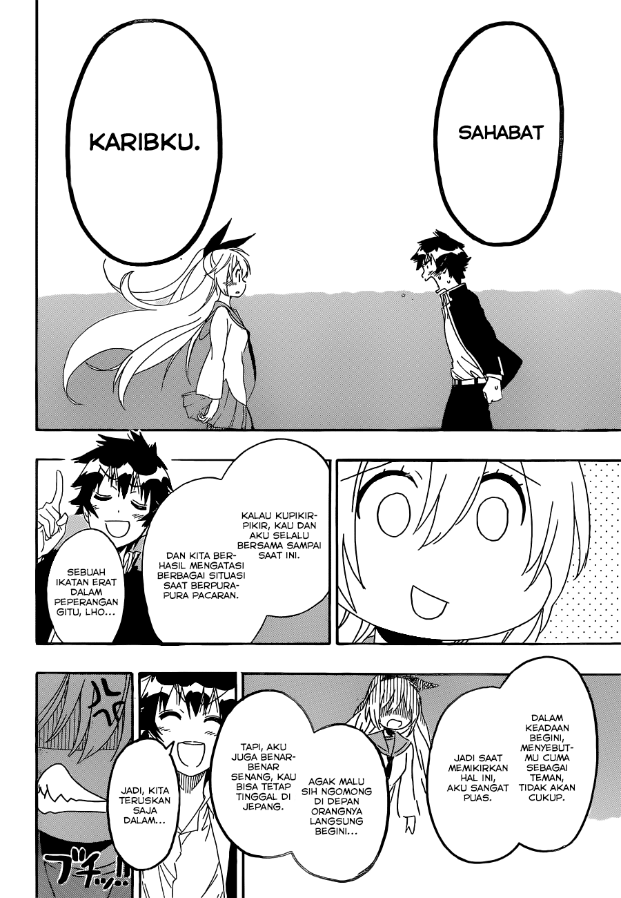Nisekoi Chapter 162 Gambar 19