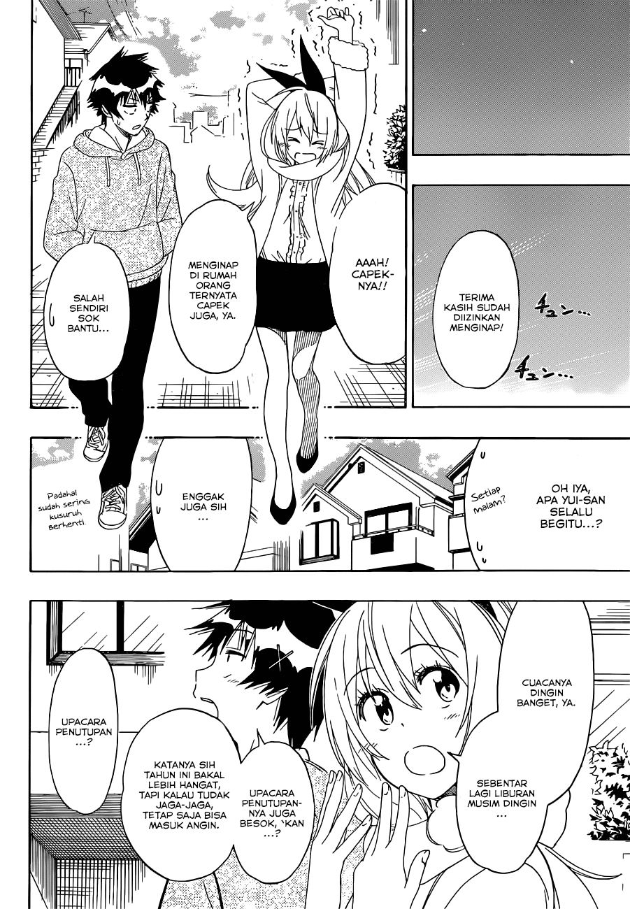 Nisekoi Chapter 164 Gambar 8