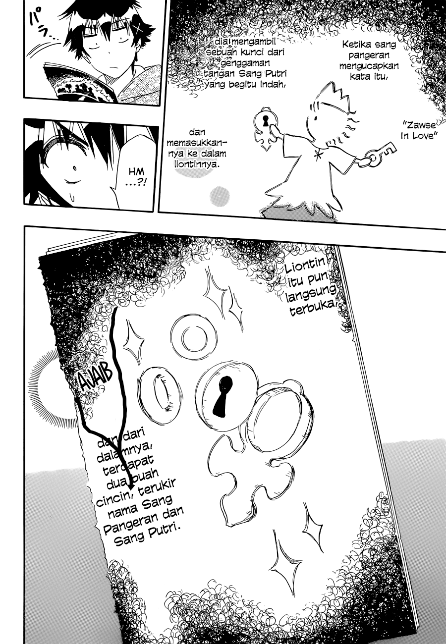 Nisekoi Chapter 164 Gambar 16