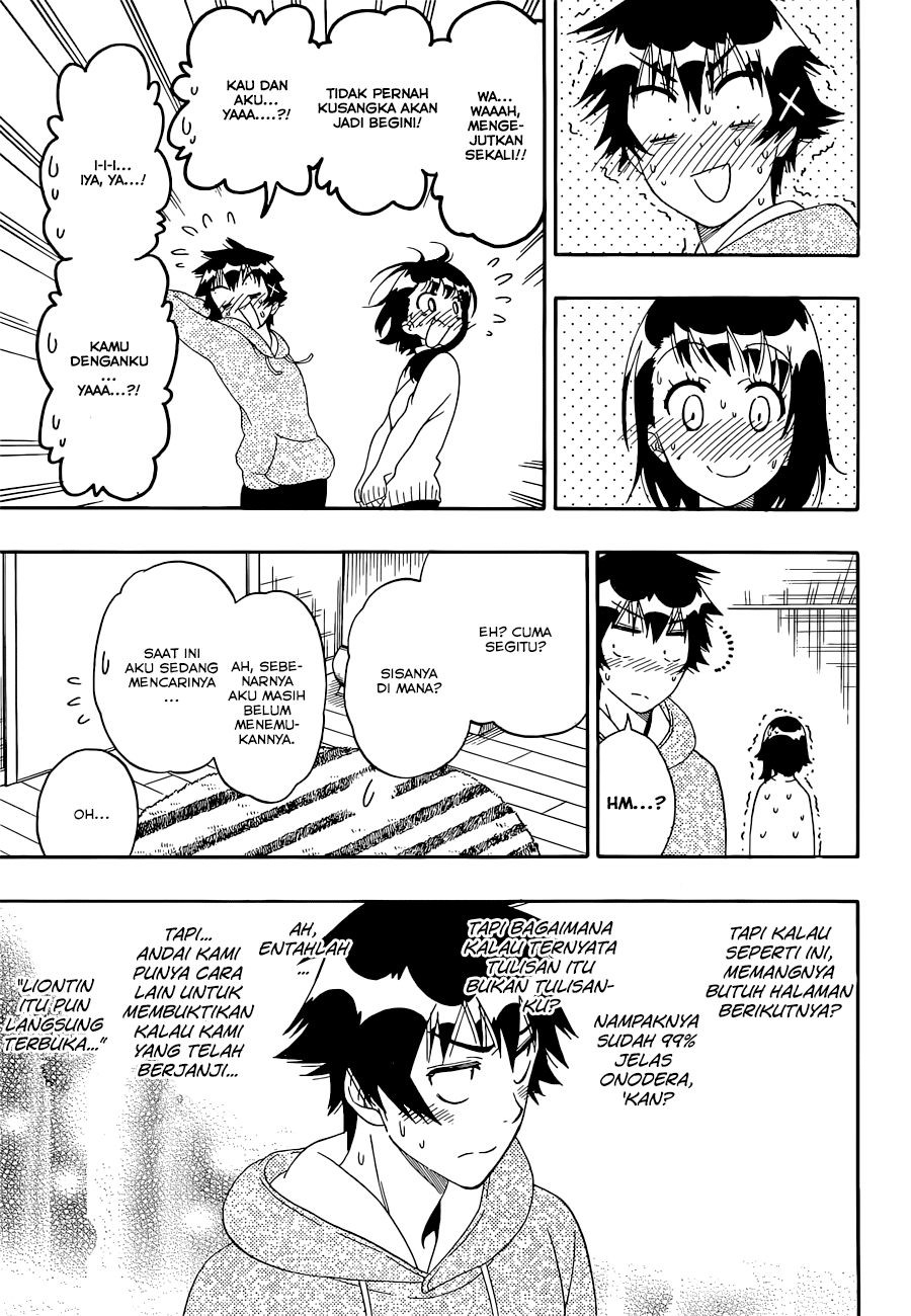 Nisekoi Chapter 164 Gambar 19