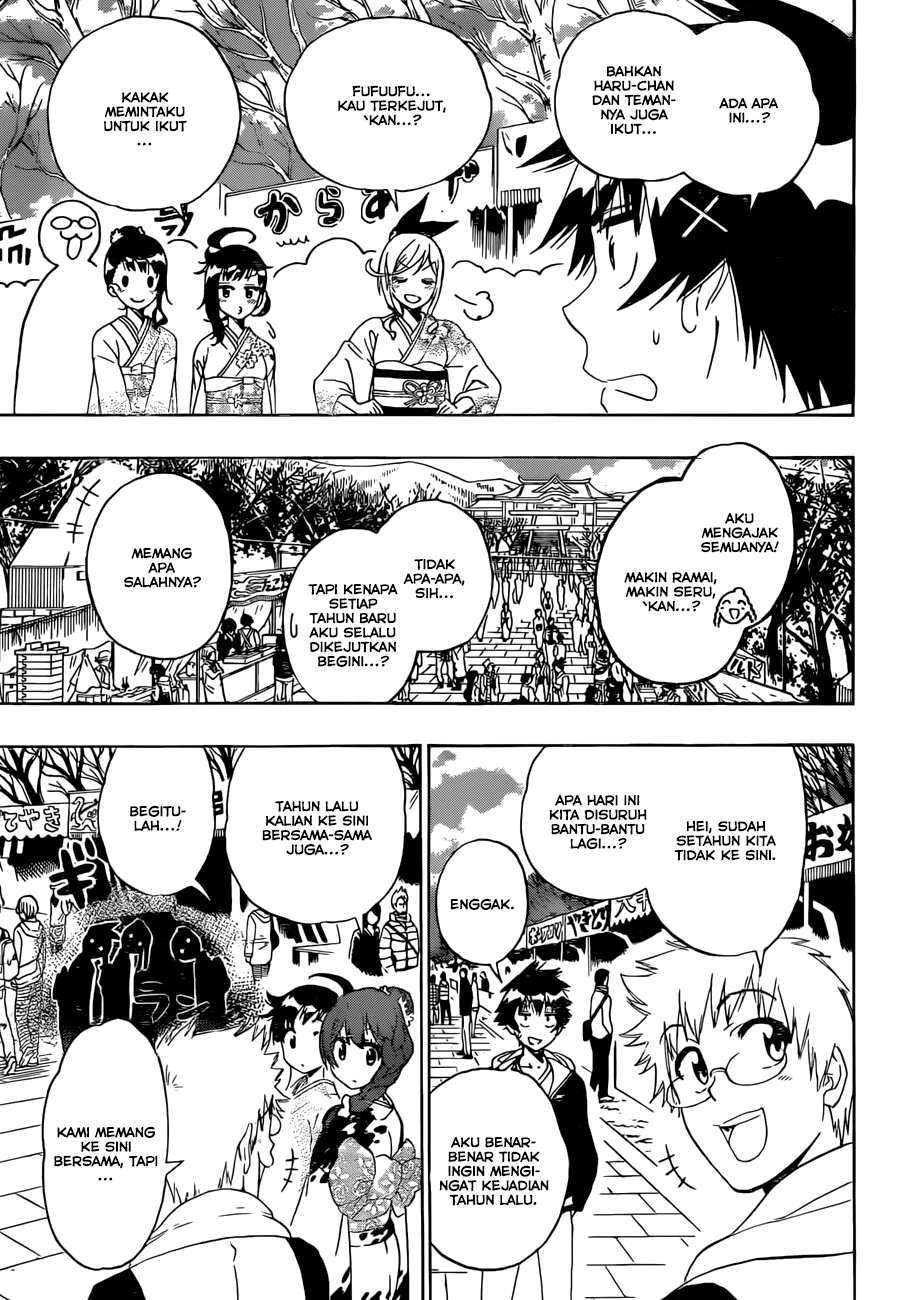 Nisekoi Chapter 172 Gambar 4