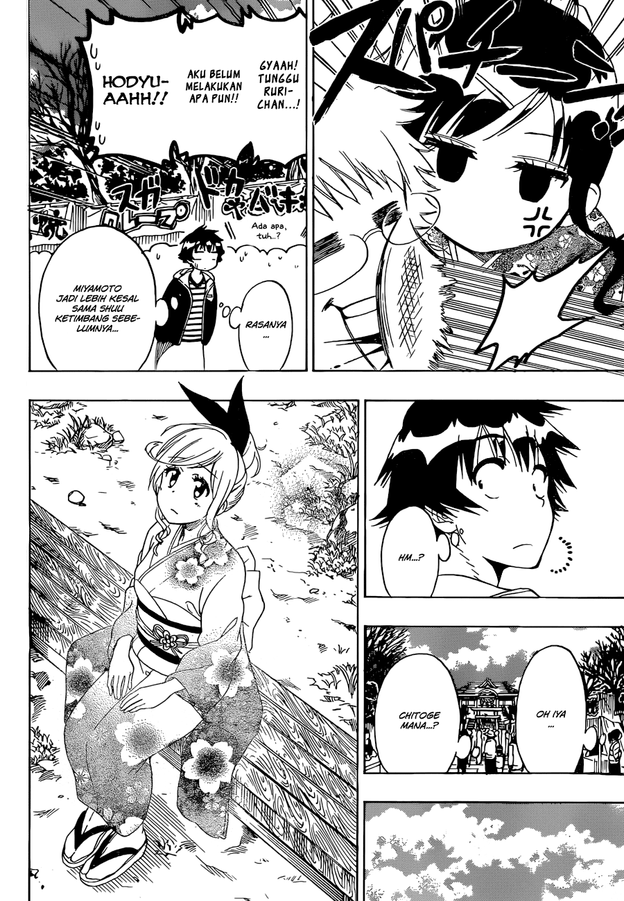 Nisekoi Chapter 172 Gambar 11