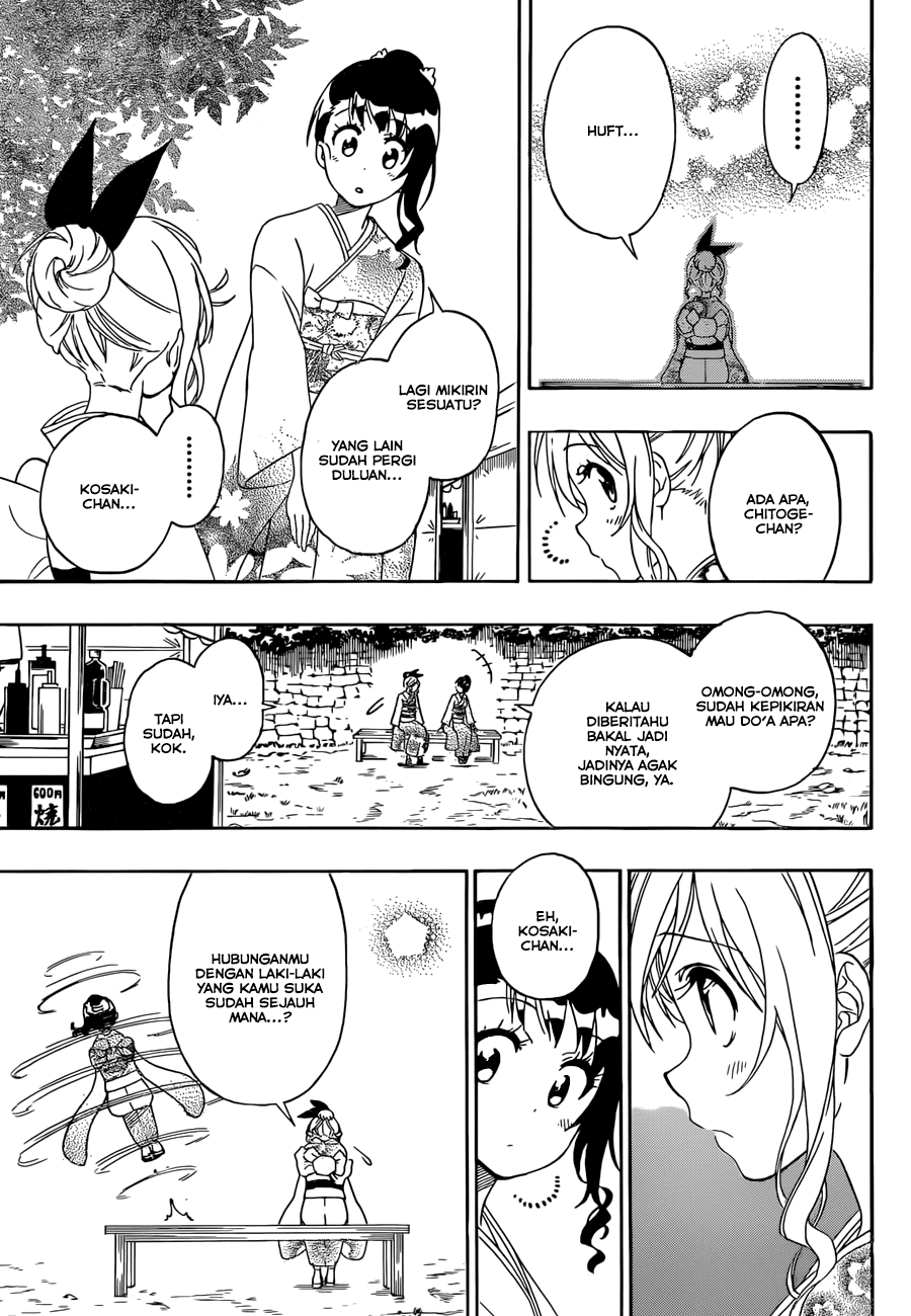 Nisekoi Chapter 172 Gambar 12
