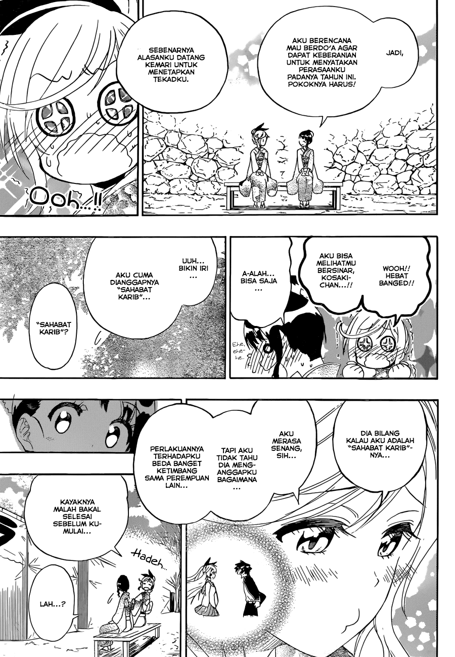 Nisekoi Chapter 172 Gambar 14