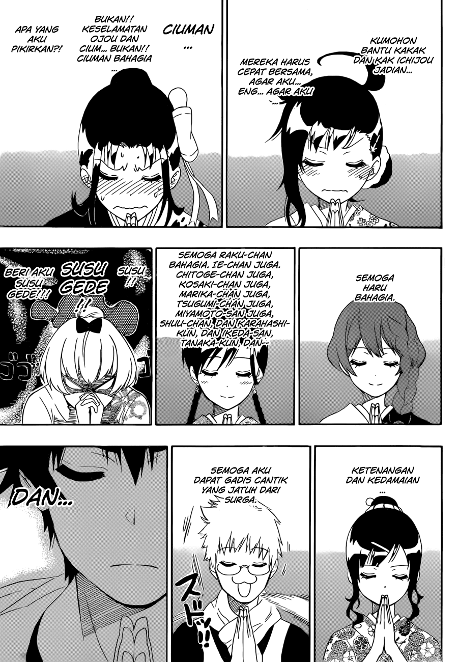 Nisekoi Chapter 172 Gambar 18