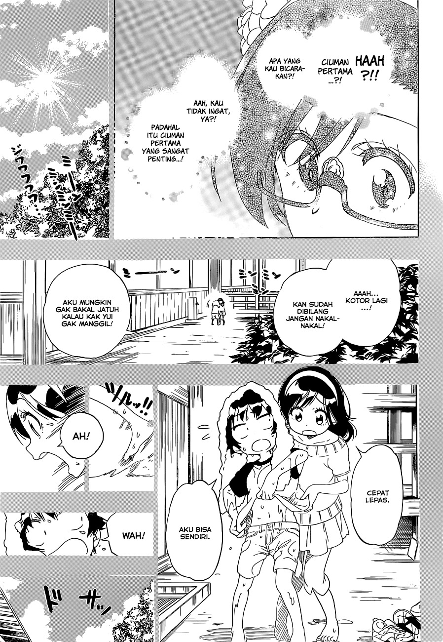 Nisekoi Chapter 177 Gambar 14