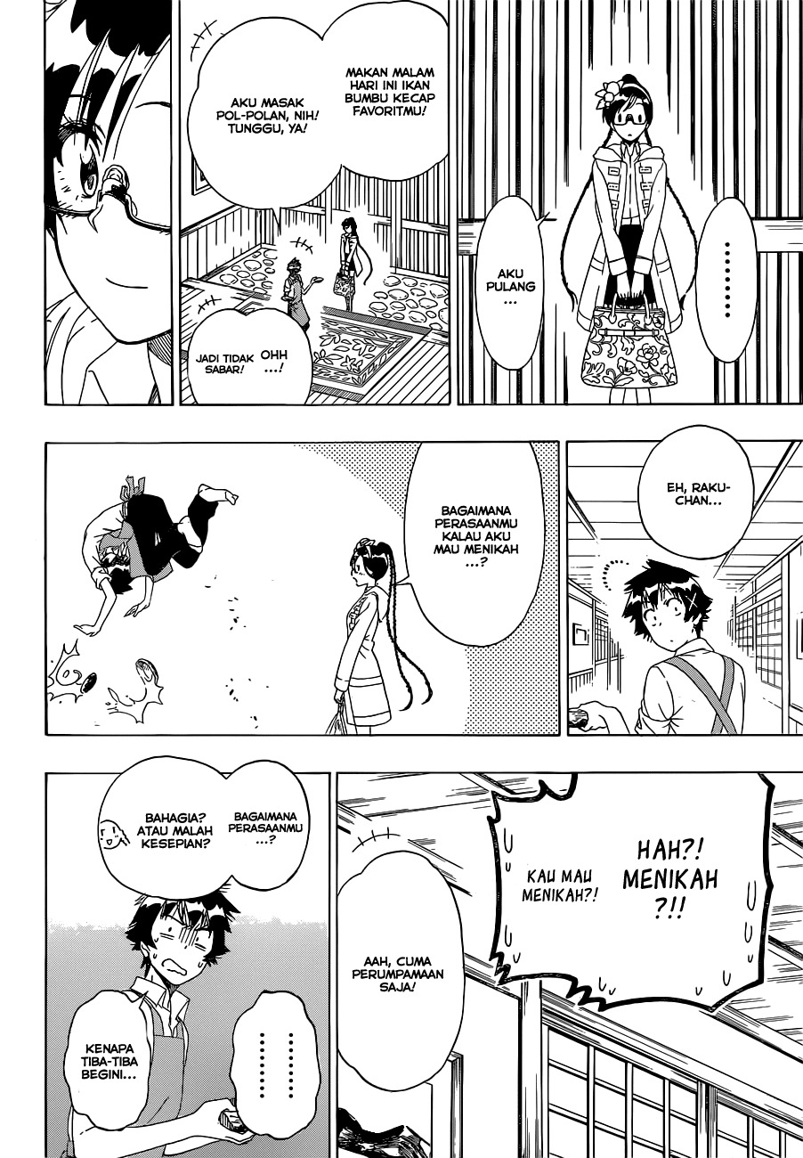 Nisekoi Chapter 177 Gambar 17