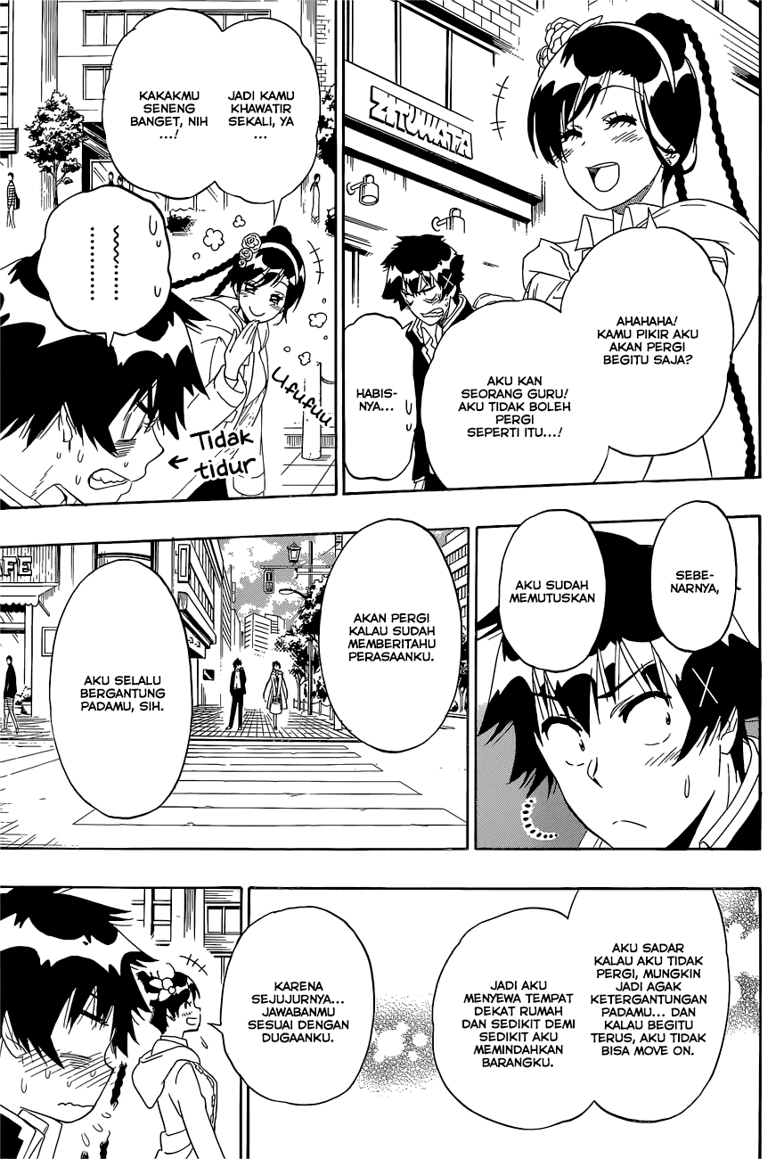 Nisekoi Chapter 179 Gambar 8